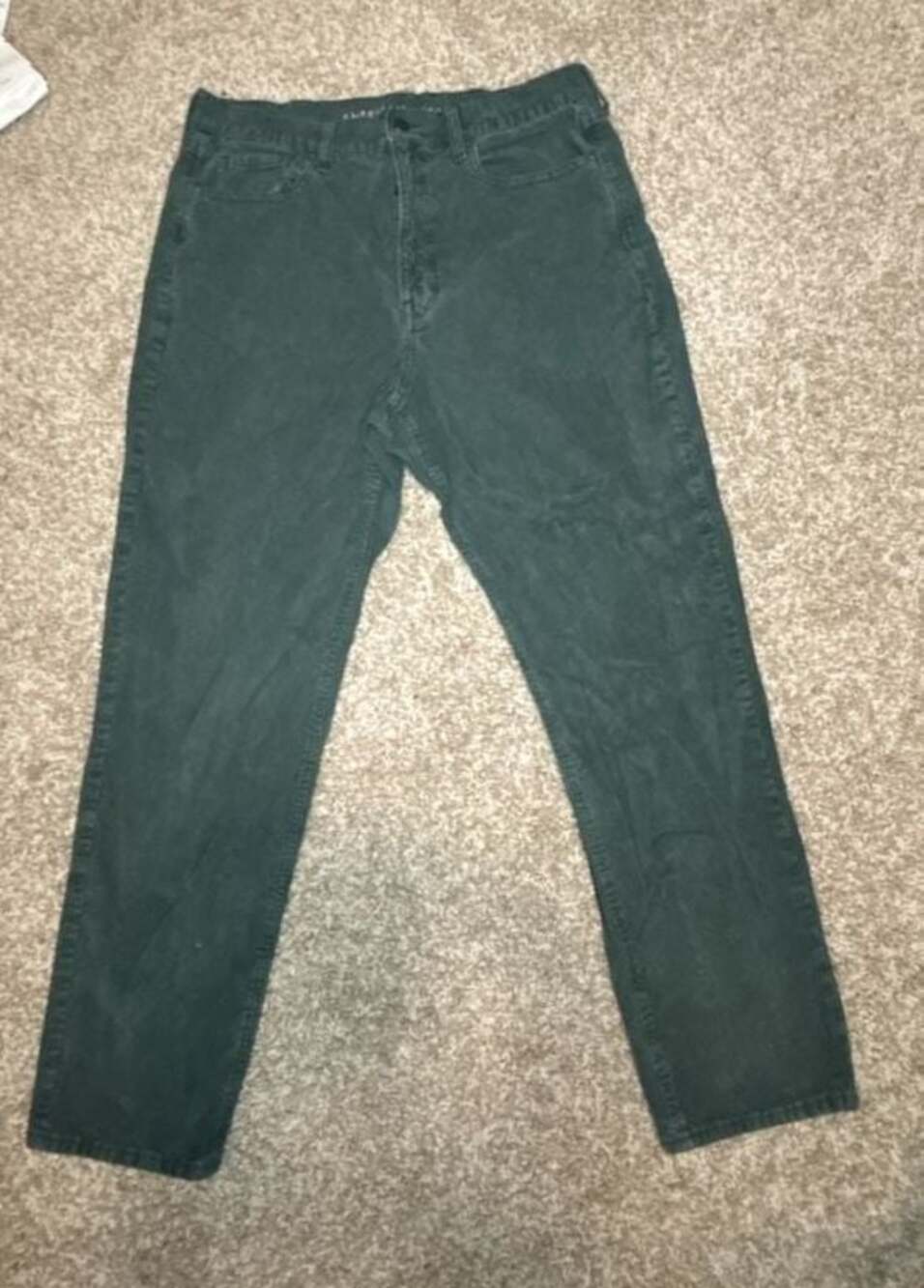 American Eagle Mom Jean Corduroy Pants Size 12 Regular